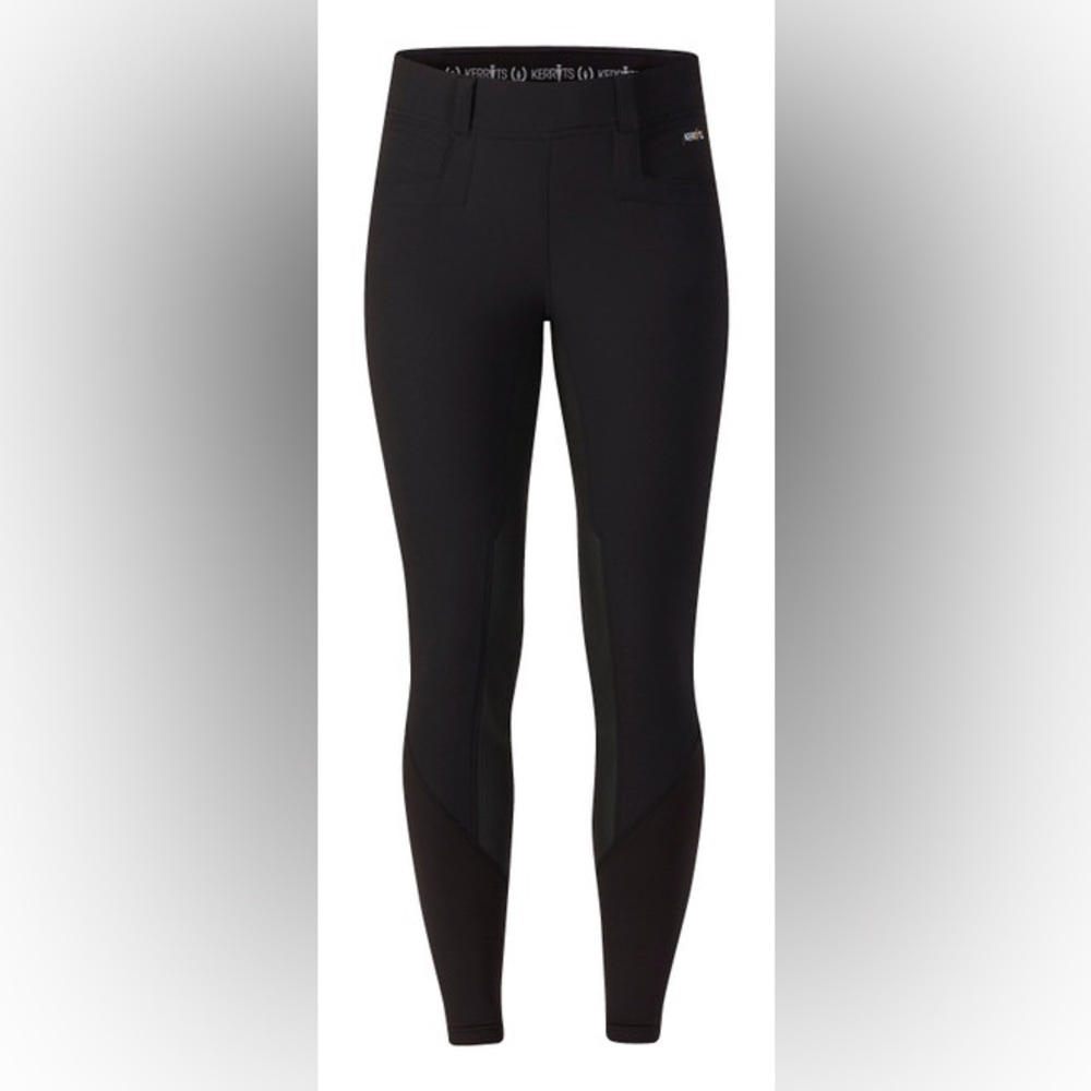 Kerrits Grip Tek II Full Seat Breeches. Black; XS